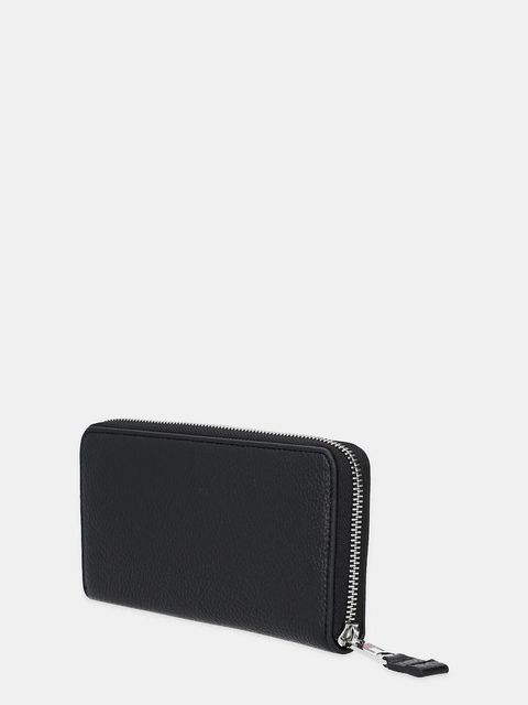 Tommy Jeans portfel damski kolor czarny AW0AW17585 - zdjęcie produktu nr 2