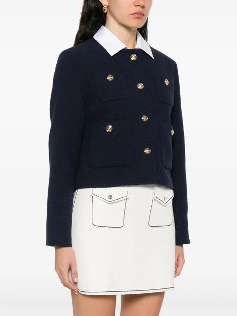 Maje cropped jacket - Blue - zdjęcie produktu nr 2