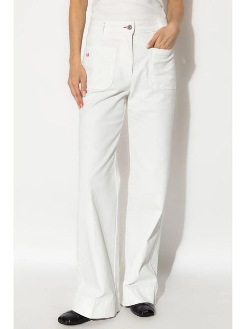 Victoria Beckham Alina jeans - White