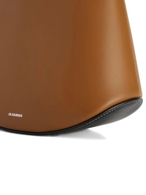 Jil Sander small Eldorado shoulder bag - Brown - zdjęcie produktu nr 2