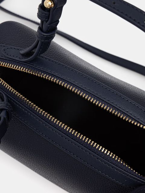 Furla torebka skórzana Double Mini Boston Bag