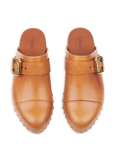 Chloé Jeannette clogs - Brown