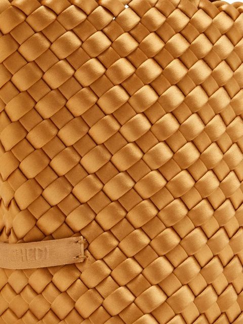 NAGHEDI St. Barths Petit woven tote bag - Gold
