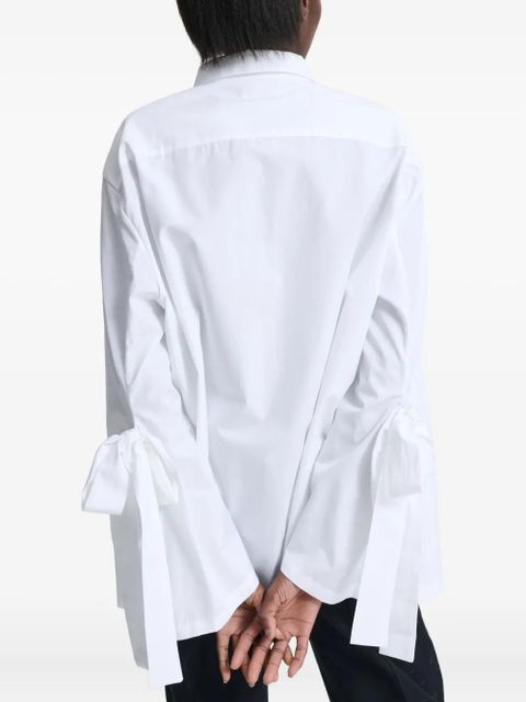 Cecilie Bahnsen Bridget tie-detail shirt - White - zdjęcie produktu nr 2
