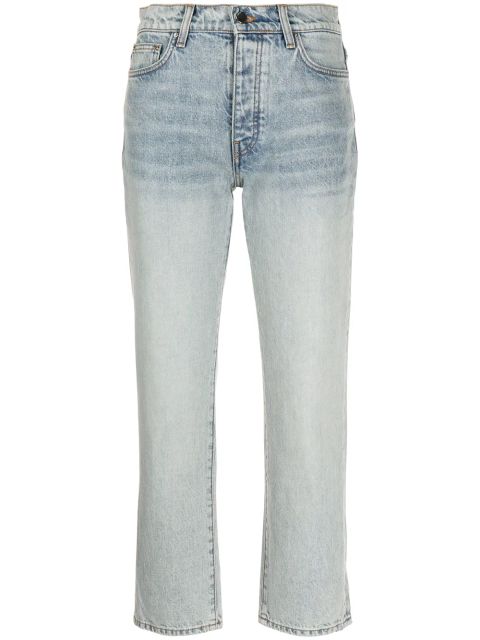AMIRI cropped denim jeans - Blue