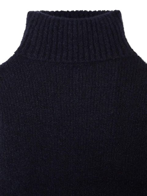 Alanui ribbed-knit sweater - Blue