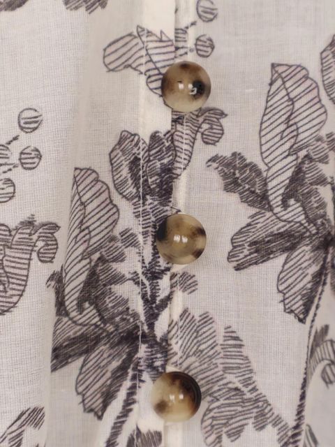 Golden Goose floral-print button dress - Neutrals