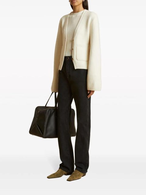 KHAITE Danielle straight-leg jeans - Black - zdjęcie produktu nr 2