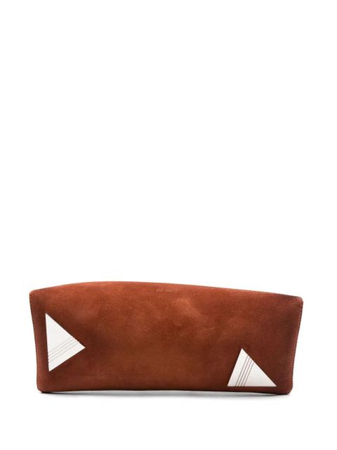 The Attico 8.30PM clutch bag - Brown