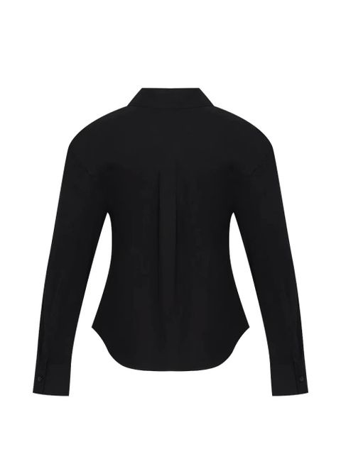 Alexander Wang cut-out long-sleeve shirt - Black - zdjęcie produktu nr 2