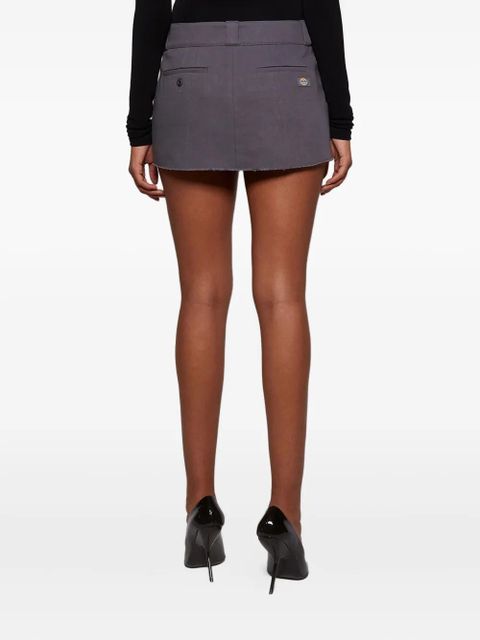Alexander Wang belt-loop mini skirt - Grey