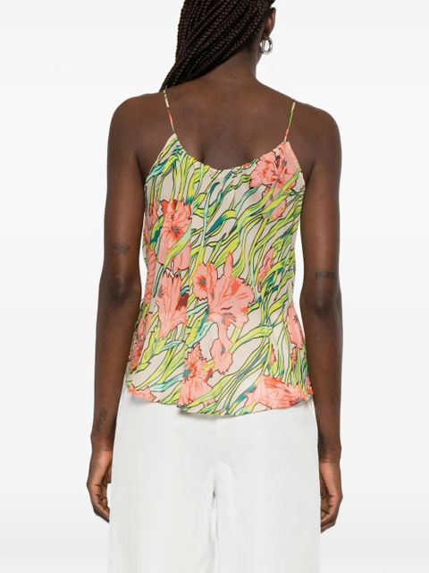 PINKO Asia printed top - Neutrals