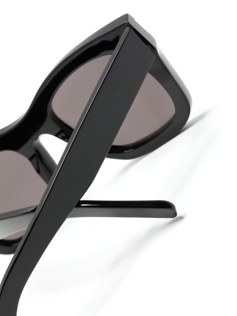 Saint Laurent Eyewear Monceau oversize-frame sunglasses - Black