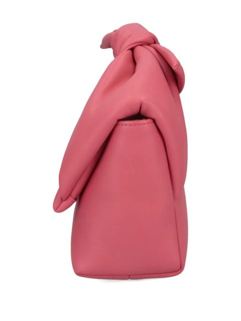 JW Anderson Twister bow-detail shoulder bag - Pink