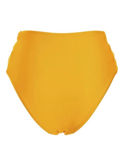 Agua By Agua Bendita ruched arabella lily bikini bottoms - Yellow - zdjęcie produktu nr 2