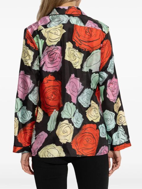 Marni floral-motif shirt - Black