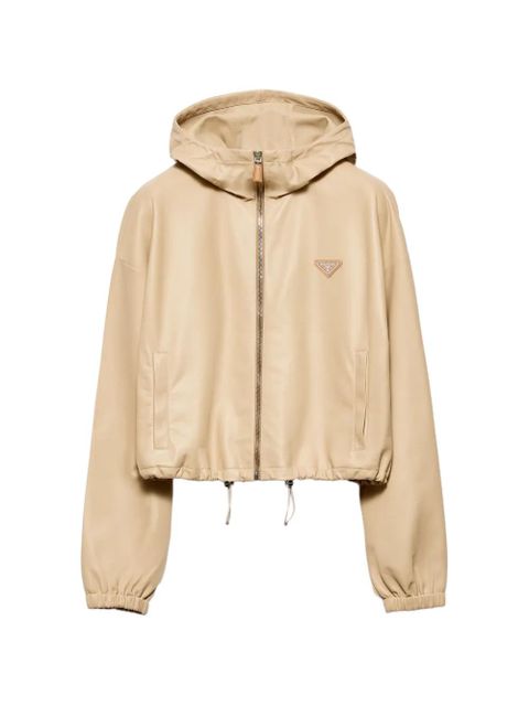 Prada nappa leather jacket - Neutrals - zdjęcie produktu nr 1