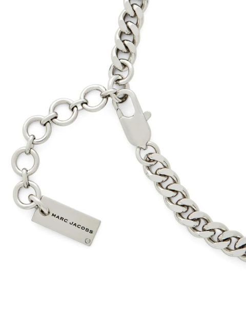 Marc Jacobs mini-icon charm necklace - Silver