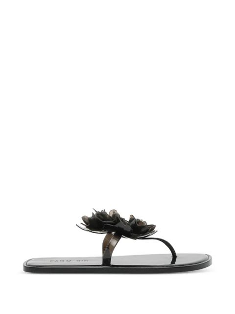 FARM Rio flower flat sandals - Black - zdjęcie produktu nr 1