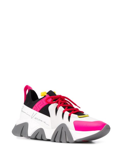 Versace Squalo knit sneakers - White - zdjęcie produktu nr 2