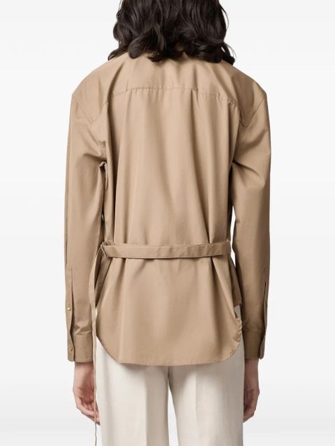 Tod's long-sleeve buttoned shirt - Neutrals