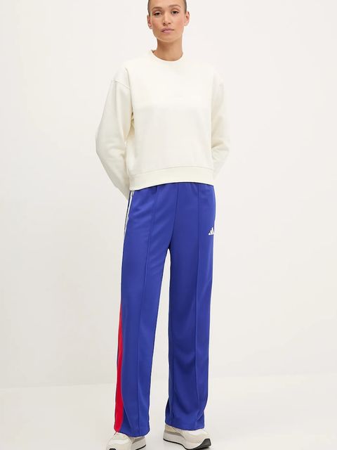 adidas bluza ALL SZN damska kolor beżowy gładka IY6748 - zdjęcie produktu nr 2