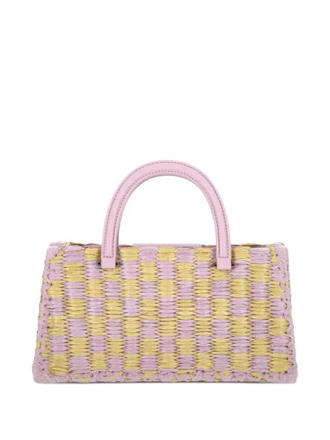 Tory Burch small Ella logo-appliqué tote bag - Purple - zdjęcie produktu nr 2