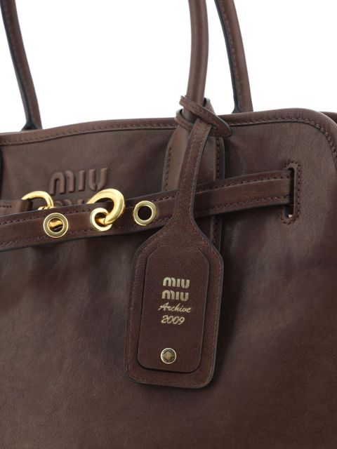 Miu Miu Aventure tote bag - Brown