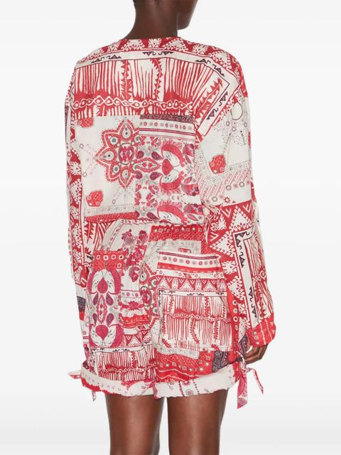 MARANT ÉTOILE Niely playsuit - Red