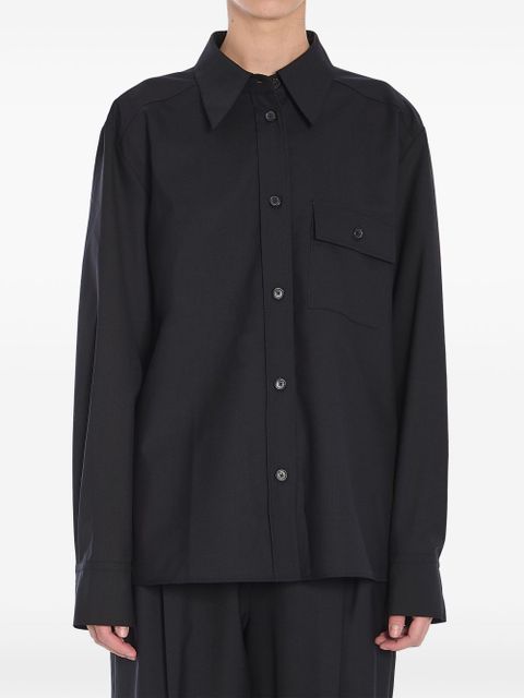 KHAITE Yatty shirt - Black - zdjęcie produktu nr 1