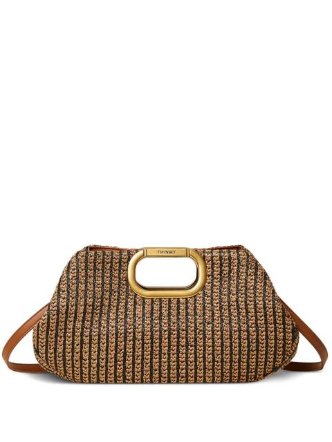 TWINSET woven bag - Brown - zdjęcie produktu nr 1