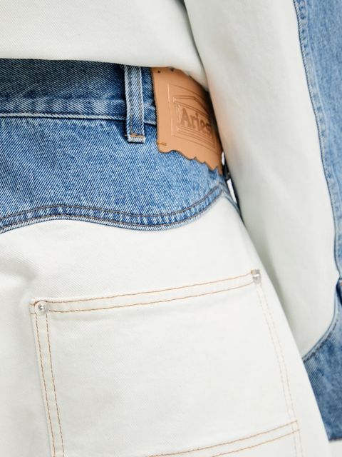 Aries szorty jeansowe Patchwork Western Carpenter Shorts - zdjęcie produktu nr 1