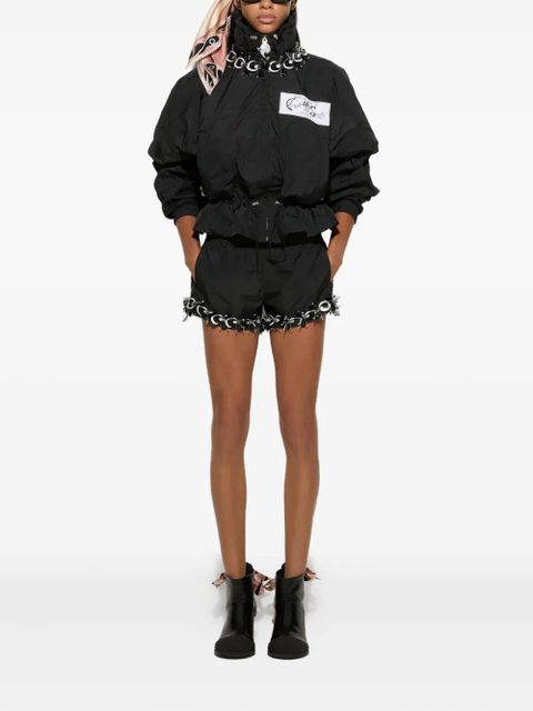 PUCCI embellished-hem shorts - Black - zdjęcie produktu nr 2