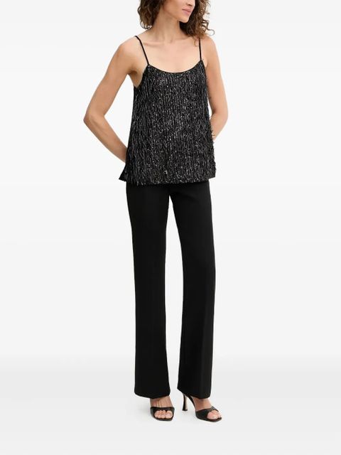 TWINSET logo-plaque trousers - Black - zdjęcie produktu nr 2