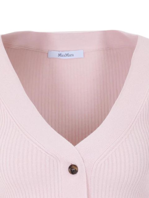 Max Mara V-neck button cardigan - Pink