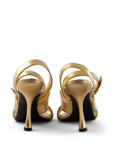 Valentino Garavani leather sandals - Gold