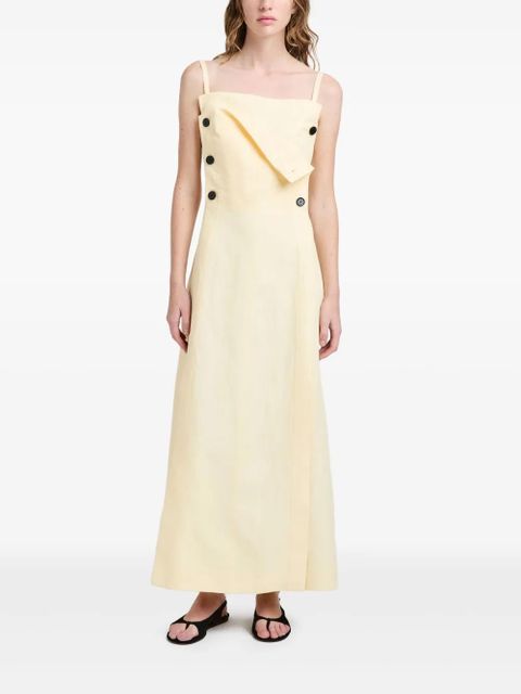 Proenza Schouler Candice maxi dress - Yellow