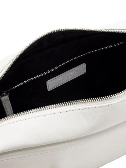 Marge Sherwood embossed-logo shoulder bag - White