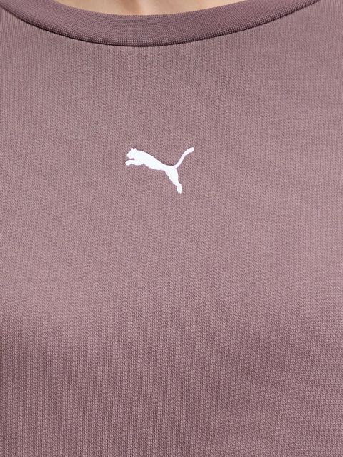 Puma bluza damska kolor fioletowy z aplikacją 685400.D