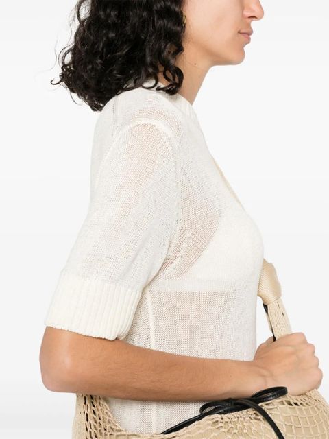 Jil Sander cotton dress - Neutrals