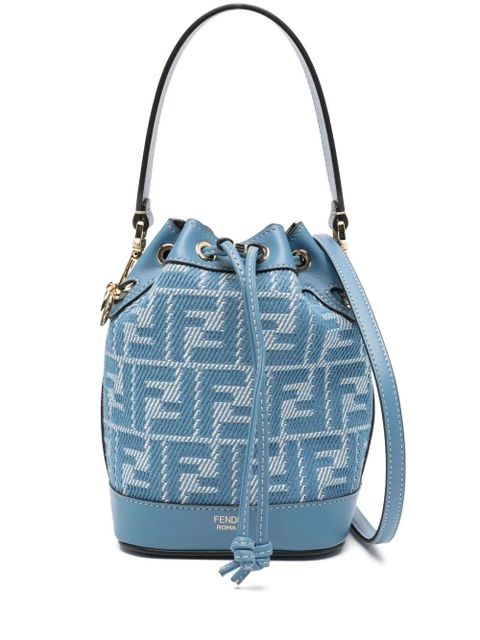 FENDI Mon Tresor bucket bag - Blue - zdjęcie produktu nr 1