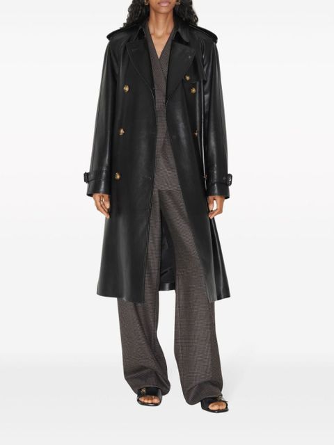 Burberry double-breasted belted trench-coat - Black - zdjęcie produktu nr 2