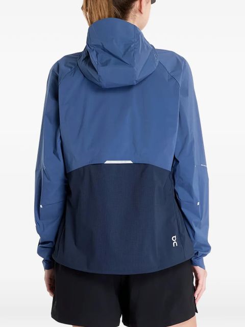 On Running Core hooded colour-block jacket - Blue