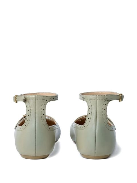 Chloé adjustable strap slides - Neutrals