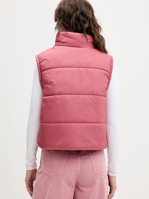 Vans bezrękawnik kolor różowy zimowy VN000PK5ZRY1