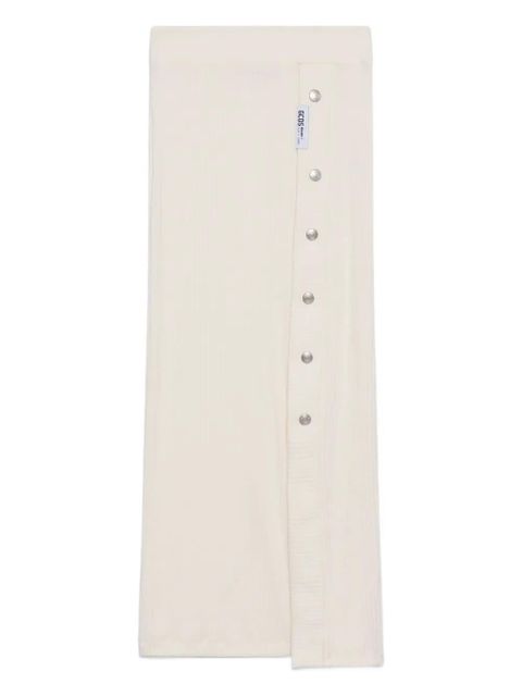 GCDS button ribbed skirt - Neutrals - zdjęcie produktu nr 1