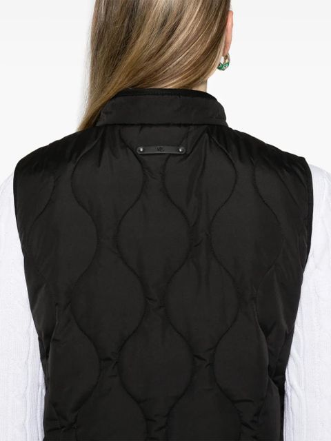 Lauren Ralph Lauren mock-neck quilted gilet - Black