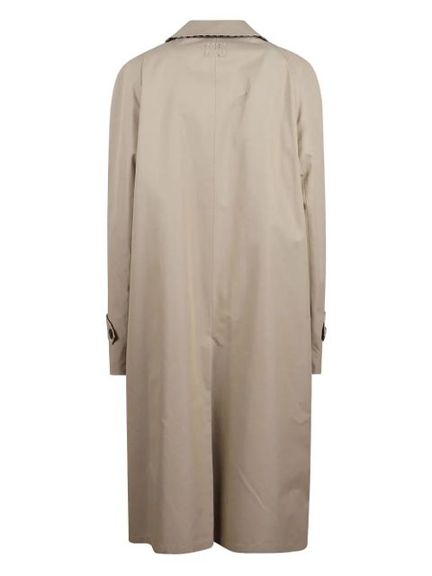 Miu Miu button-fastening collared coat - Neutrals - zdjęcie produktu nr 2