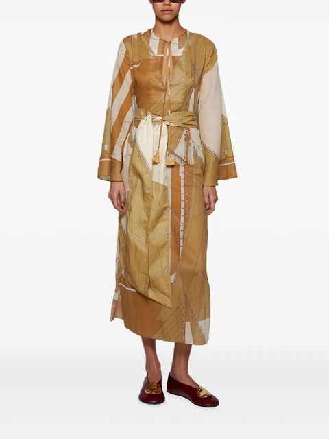 Johanna Ortiz Cruiser tunic dress - Neutrals