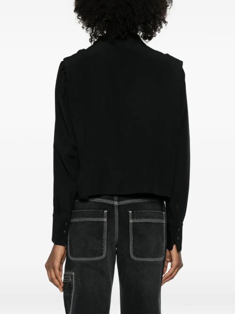 ISABEL MARANT Felissa button-detail blouse - Black